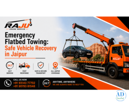 Emergency Flatbed Towing: Safe Vehicle Recovery in Jaipur