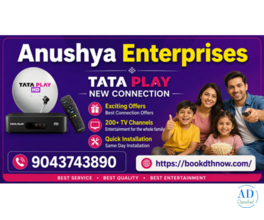 Tata Play New Connection in Nagapattinam | Anushya Enterprises