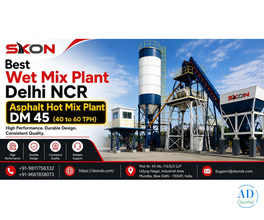 Asphalt Hot Mix Plant DM 45 (40 to 60 TPH)
