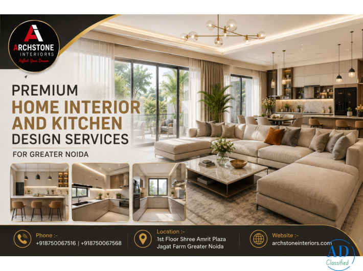 Premium Home Interior and Kitchen Design Services for Greater Noida