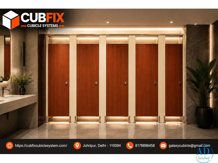 Toilet Cubicle Manufacturers in Noida | Modern & Durable Washroom Solutions