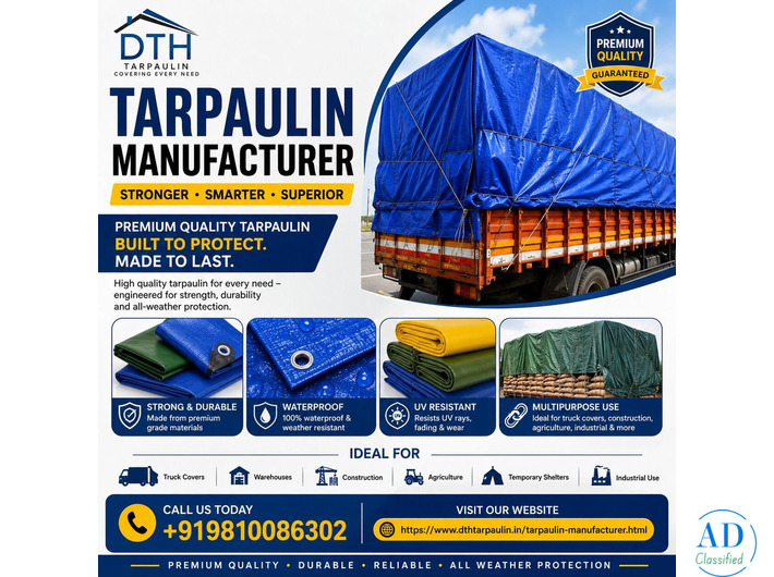 Plastic Tarpaulin Manufacturers in Delhi