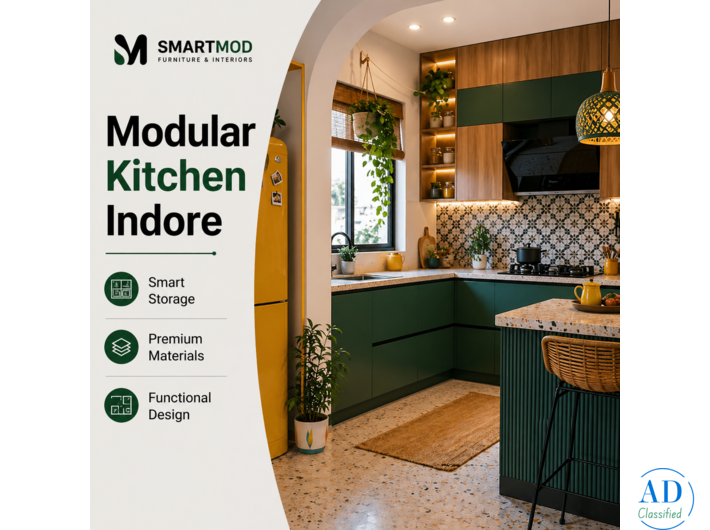 Modular Kitchen Indore | SmartMod Interiors