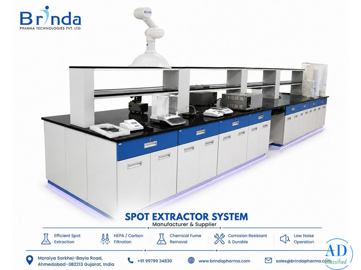 Customized Spot Extractor System Supplier | Brinda Pharma