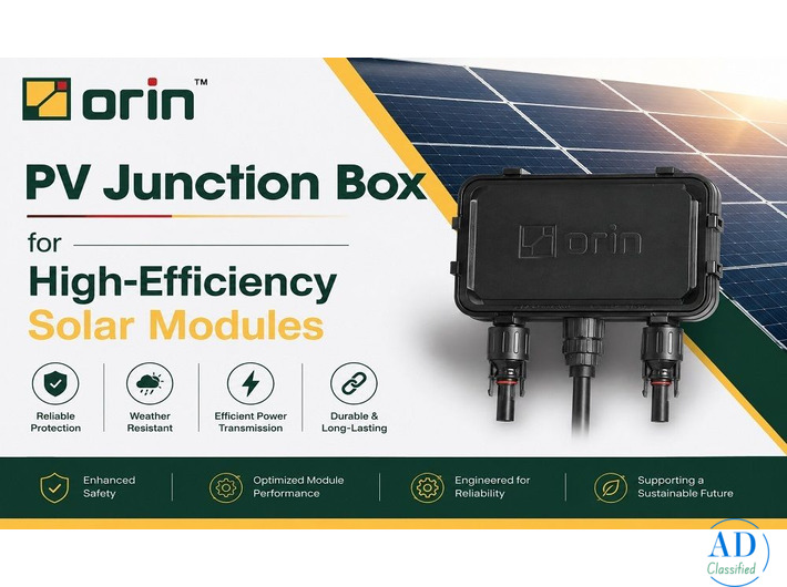 PV Junction Box for High-Efficiency Solar Modules