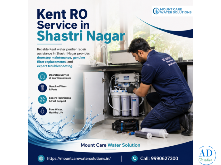 Kent RO Service in Shastri Nagar
