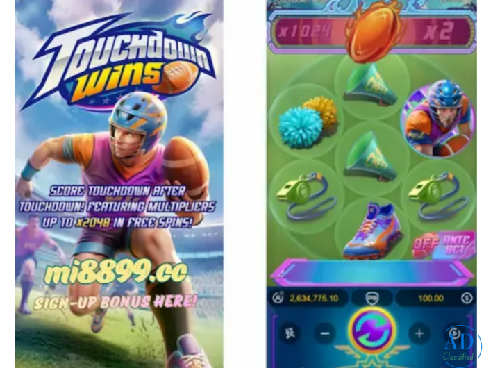 Touchdown Wins Slot Review – Chase the Doubling Multiplier