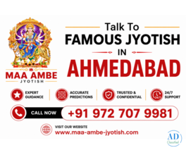 Talk To Famous Jyotish in Ahmedabad - Maa Ambe Jyotish