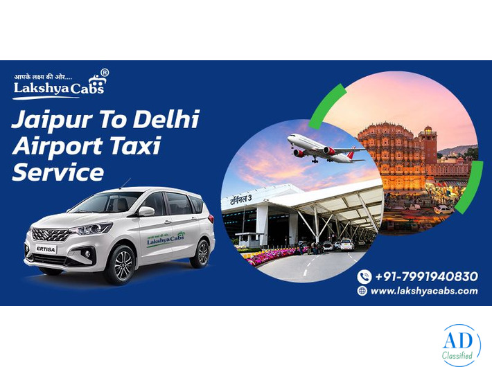 Jaipur To Delhi Airport Taxi