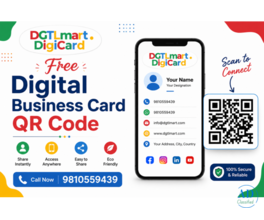 Free Digital Business Card QR Code | DGTLmart Digcard