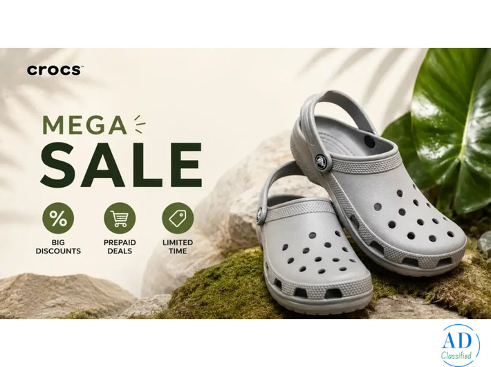 CROCS DISCOUNT CODE INDIA – SAVE UP TO 50% OFF + Extra 5%