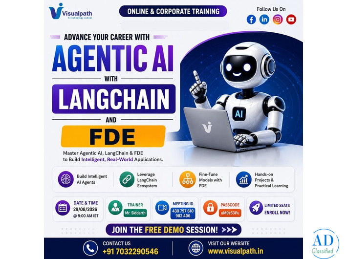 Join Free Demo: Agentic AI with LangChain and FDE Course