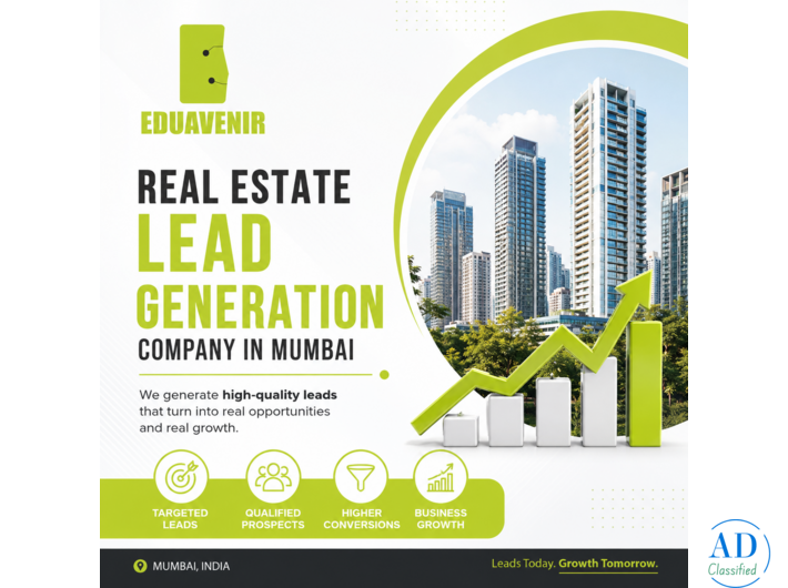 Real Estate Lead Generation Company in Mumbai | Eduavenir