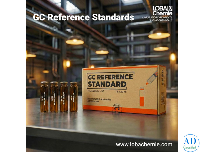 High-Purity GC Reference Standards for Analytical Laboratories