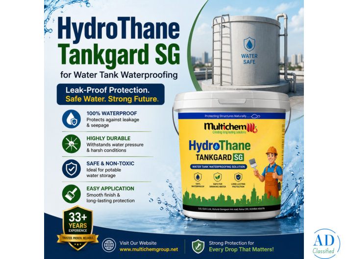 HydroThane Tankgard SG for Water Tank Waterproofing