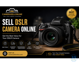 Sell DSLR Camera Online – Get Value for Your Used Camera