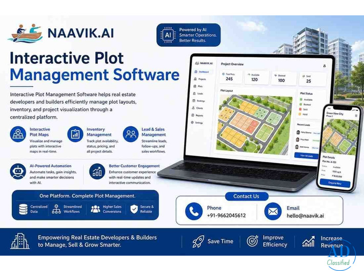 Interactive Plot Management Software - Naavik Ai