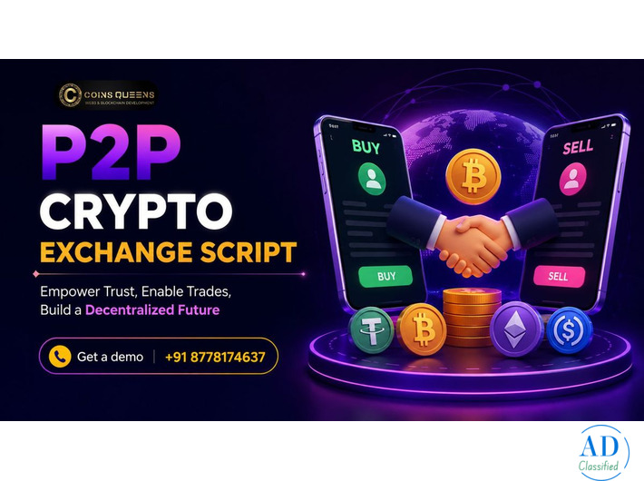 Turn P2P Market Demand into Growth with P2P Crypto Exchange Script