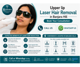Upper Lip Laser Hair Removal Near Somajiguda