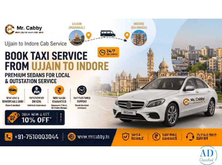 Ujjain to Indore Cab: Affordable Taxi Options for Travelers
