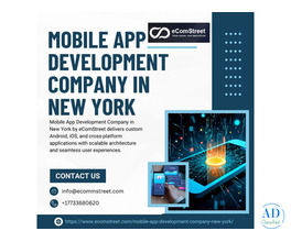 AI Powered Mobile App Development Company in New York for Smarter Digital Solutions | eComStreet