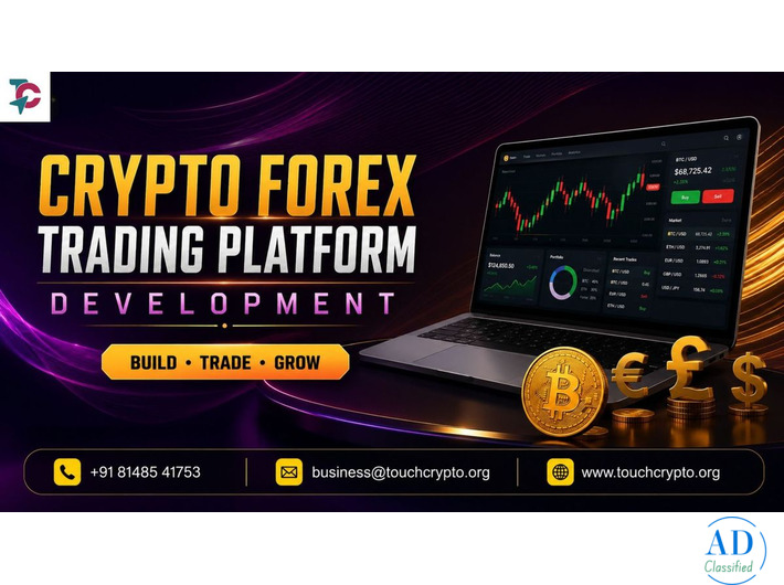 Trade Smarter with Crypto Forex Trading Platform Development