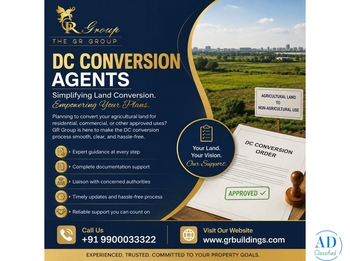 DC conversion agents in Bangalore
