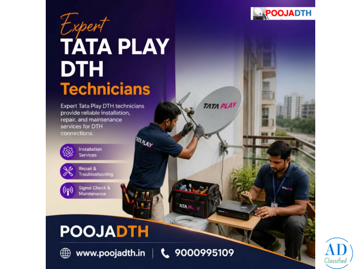 Expert Tata Play DTH Technicians