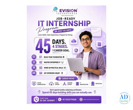 45-Day Job-Ready IT Internship Program - Evision Technoserve
