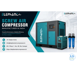 Best Two Stage Screw Air Compressor Manufacturer in Delhi NCR