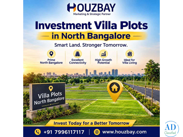 Investment Villa plots in North Bangalore | Houzbay Real Estate Consulting