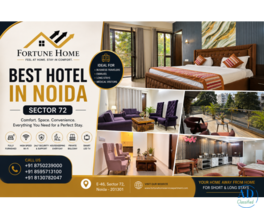 Best Hotel in Noida Sector 72 – Comfortable & Affordable Stay