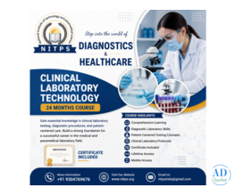 Clinical Laboratory Technology Course – 24 Months | NITPS