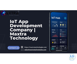 IoT App Development Solutions by Maxtra Technologies for Connected Businesses