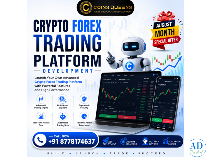 Get a Crypto Forex Trading Platform at a Special August Price