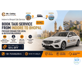 Book Indore to Bhopal Cab for One-Way Tour