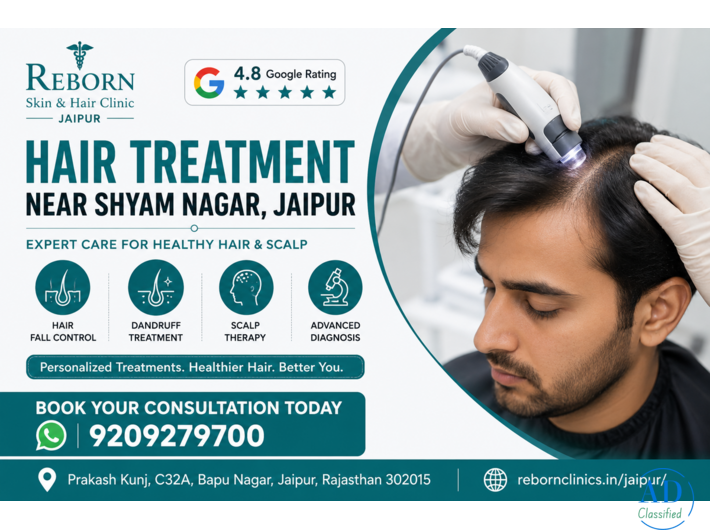 Hair Treatment near Shyam Nagar for Scalp Problems in Jaipur