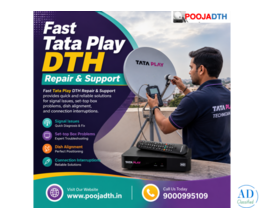 Fast Tata Play DTH Repair & Support