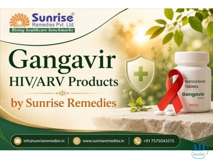 Gangavir HIV/ARV Products by Sunrise Remedies