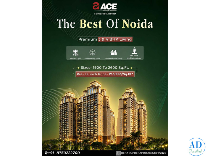 ACE Arte – luxury apartments in Noida