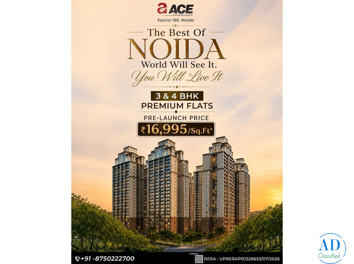 ACE Arte – luxury apartments in Noida