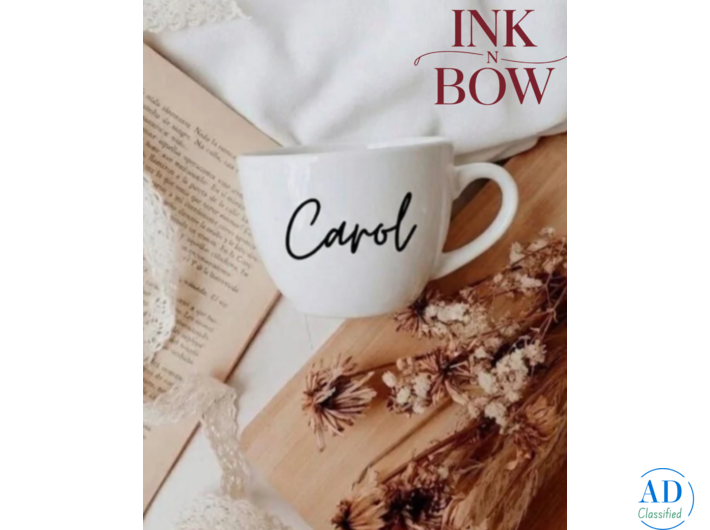 Order Personalized Coffee Cup Online – Ink N Bow