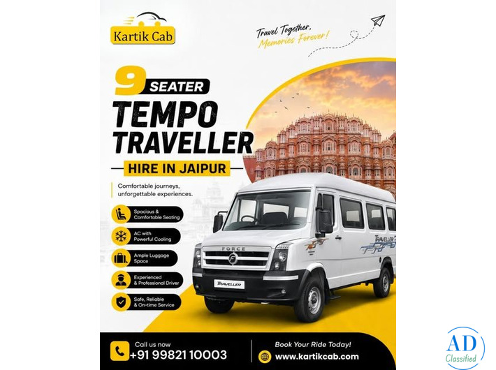 Maharaja Tempo Traveller in Jaipur | Luxury Group Travel