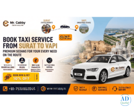 Book Surat to Vapi Cab: Easy Travel