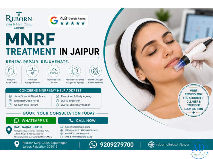 MNRF Treatment in Jaipur for Skin Ageing