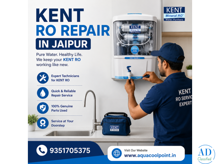 KENT RO Repair in Jaipur – Quick & Reliable Service