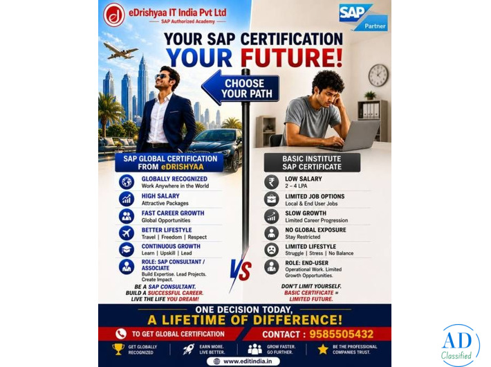Get SAP Global Certified & Unlock High-Paying Careers Worldwide 🚀