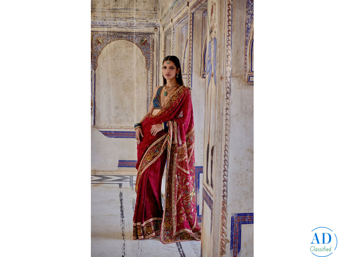 Shop Designer Wedding Sarees Online | Kalista