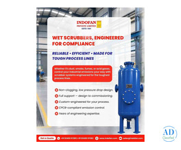 Wet Scrubber Manufacturers in Chennai | Industrial Emission Control