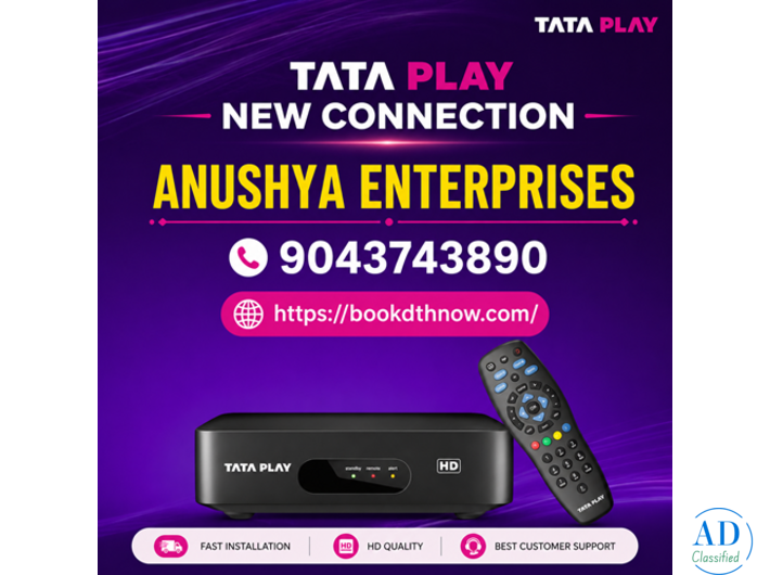 Tata Play New DTH Connection Offers in Gingee |